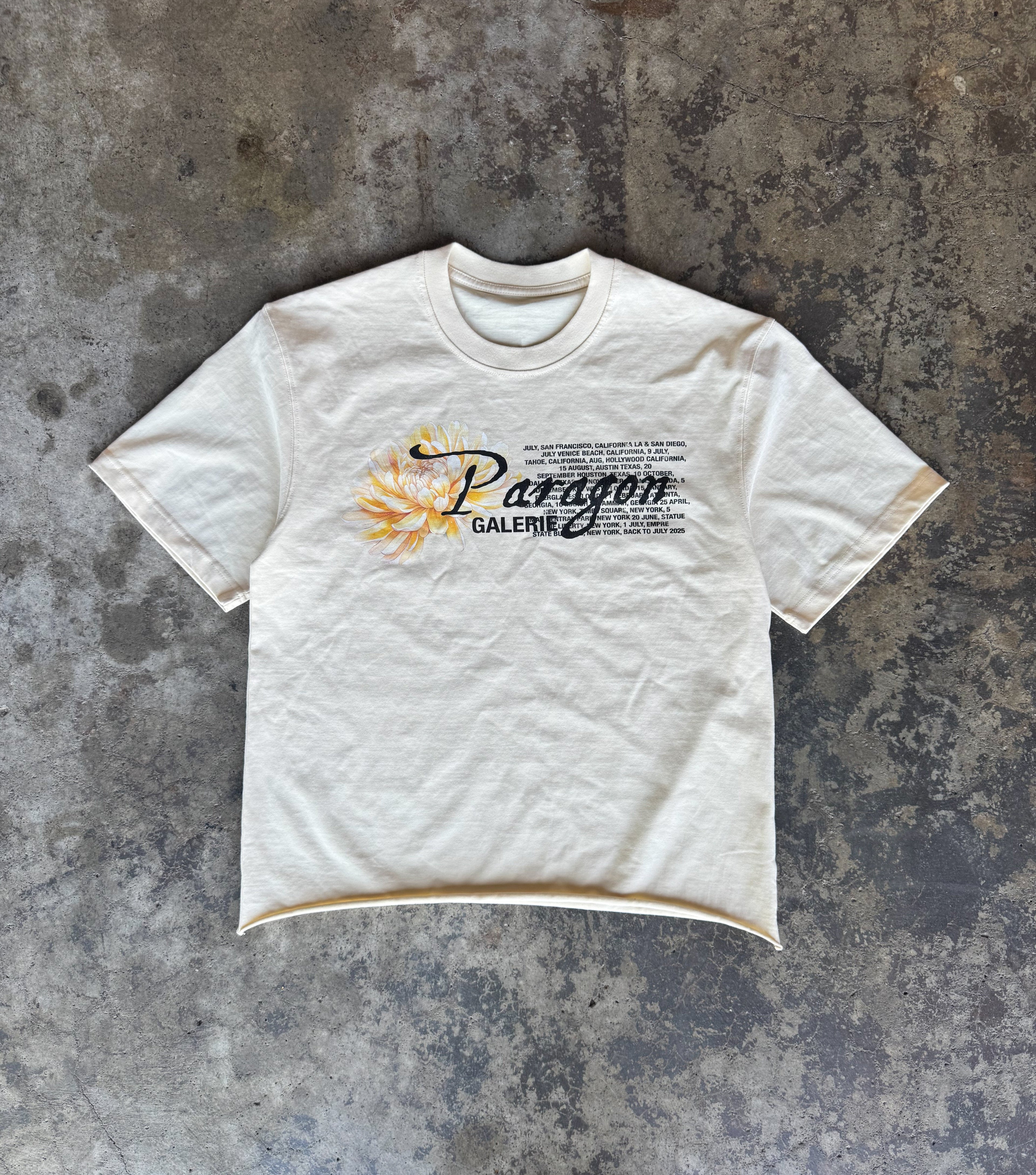 Cream "Summer" Tee