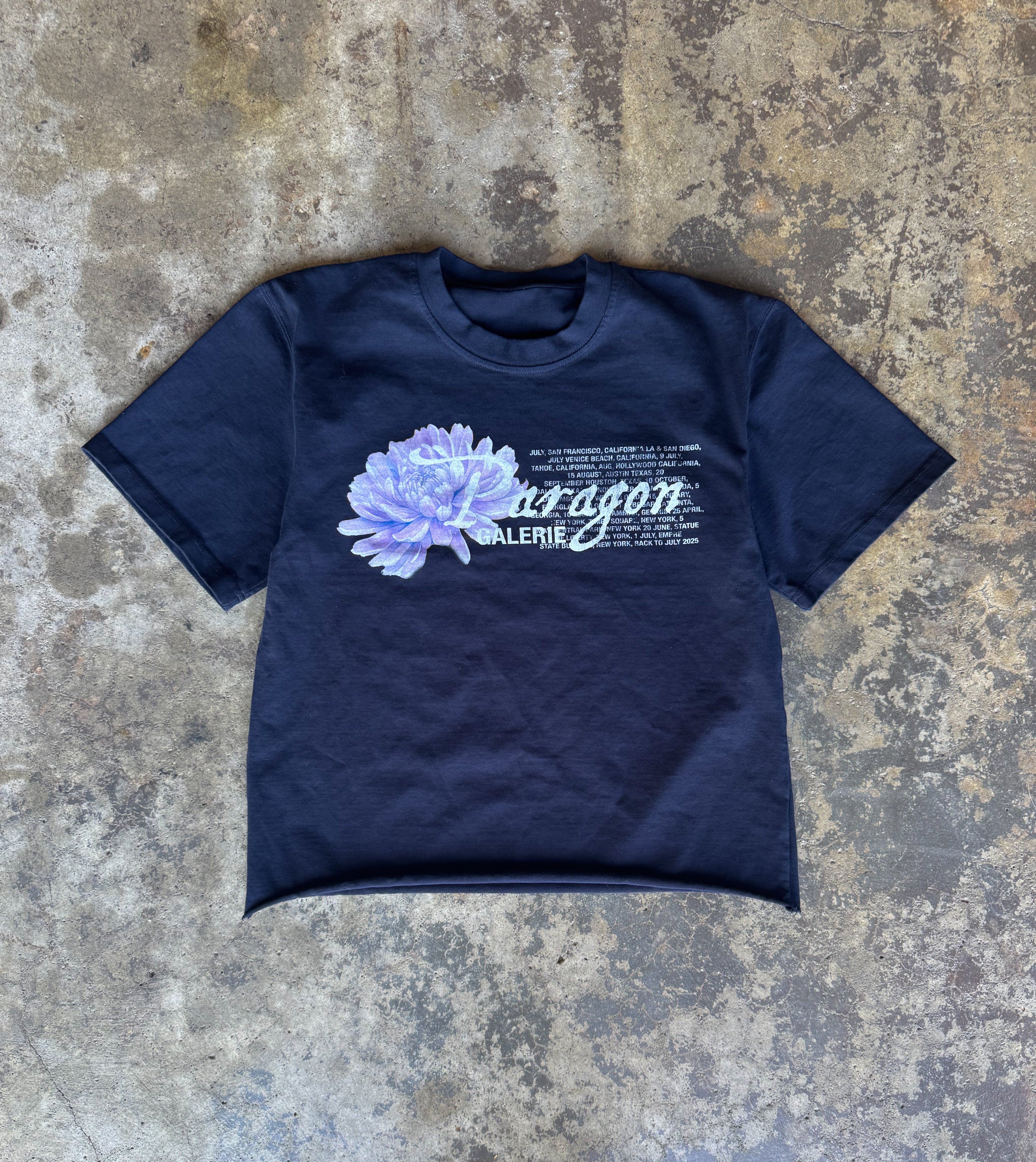 Black "Summer" Tee